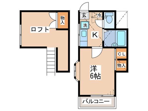 レストフル・フラッツの物件間取画像